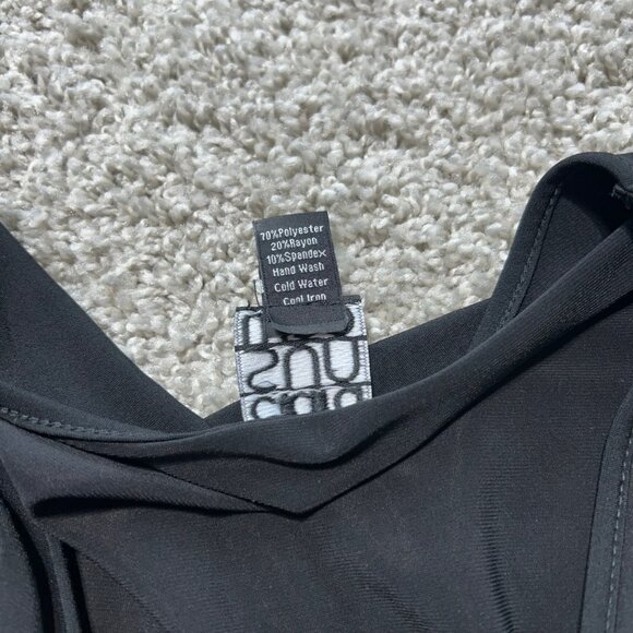 Clara Sunwoo Womens Small 3/4 Sleeves With Shoulder Cut Out Long Line Tunic - Picture 7 of 10